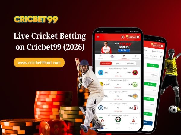 Live Cricket Betting on Cricbet99 (2026)