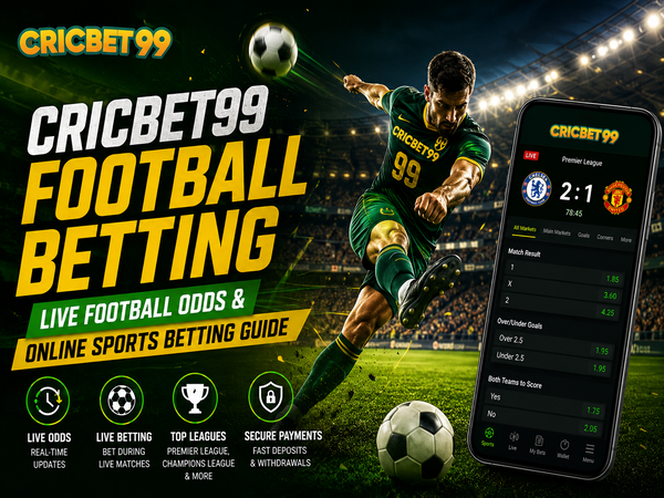 Cricbet99 Football Betting – Live Football Odds & Online Sports Betting Guide
