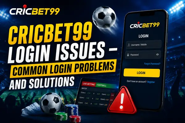 Cricbet99 Login Issues – Common Login Problems and Solutions