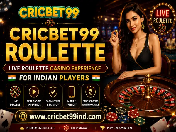 Cricbet99 Roulette – Live Roulette Casino Experience for Indian Players