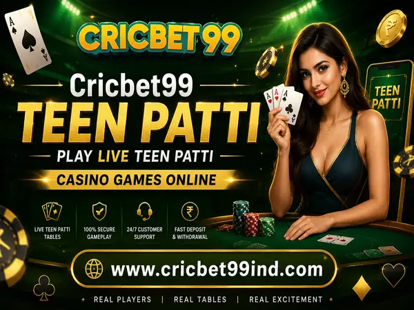 Cricbet99 Teen Patti – Play Live Teen Patti Casino Games Online