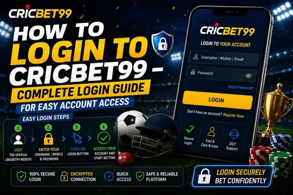 How to Login to Cricbet99 – Complete Login Guide for Easy Account Access