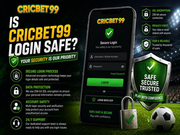 Is Cricbet99 Login Safe