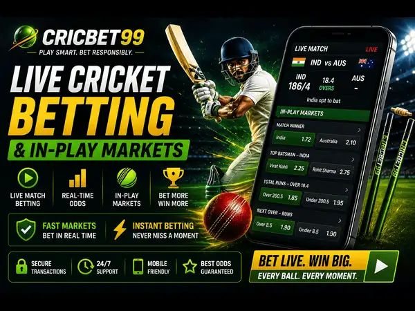 Live Cricket Betting & In-Play Markets