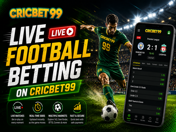 Live Football Betting on Cricbet99