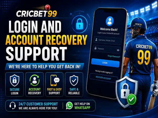 Login and Account Recovery Support