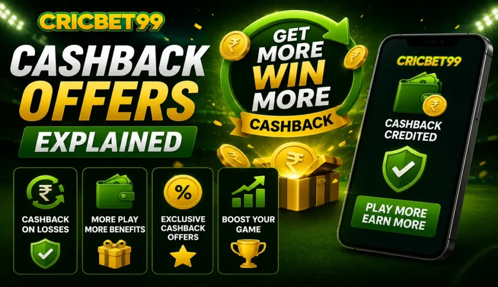Cricbet99 Cashback Offers Explained